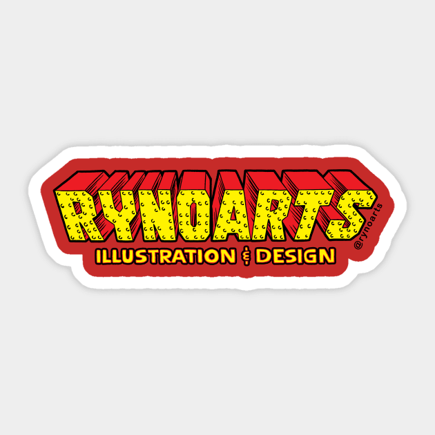 RynoArts Illustration & Design Sticker by RynoArts